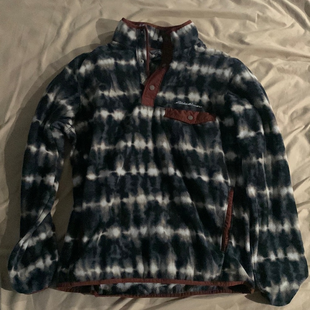 Eddie Bauer pull over fleece